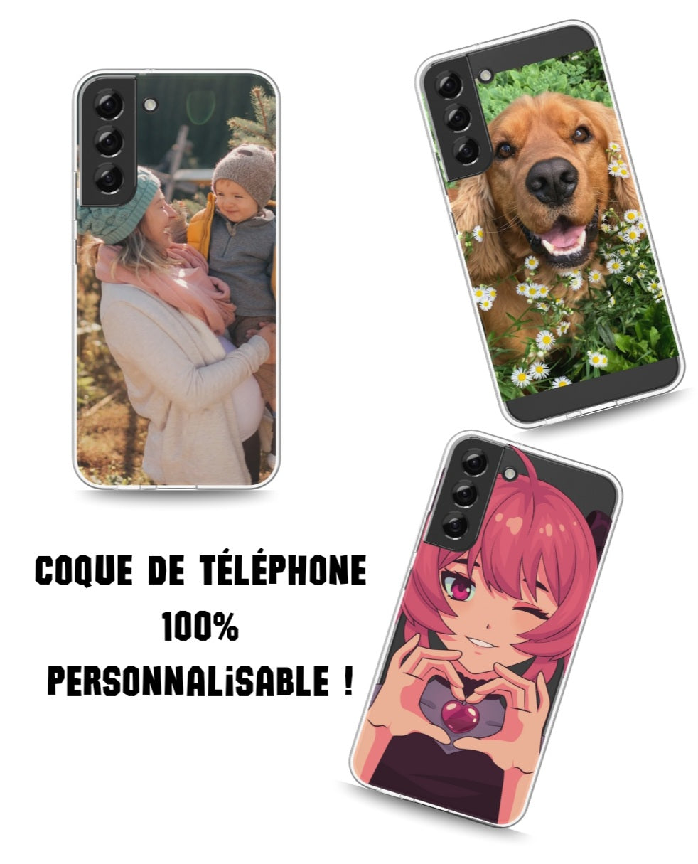 Coque de téléphone personnalisé- Photo - Logo - Texte