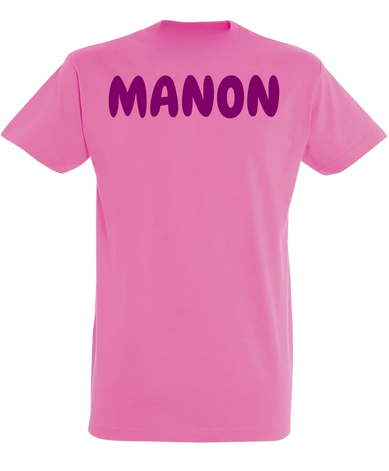 T-shirt personnalisé « Super Maman » – Rose