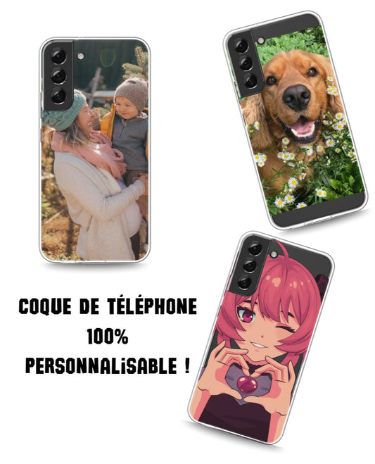 Coque de téléphone personnalisé- Photo - Logo - Texte
